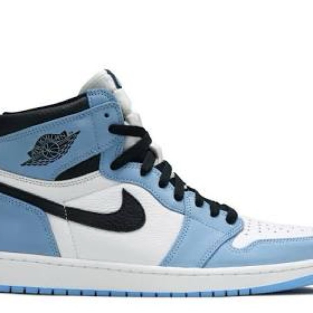 Jordan Athletic Shoes - Blue, White, Black